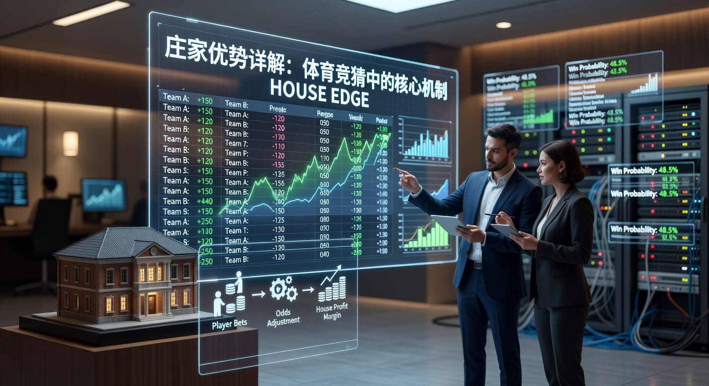 庄家优势 (House Edge) 解析：体育博彩中的数学游戏与策略