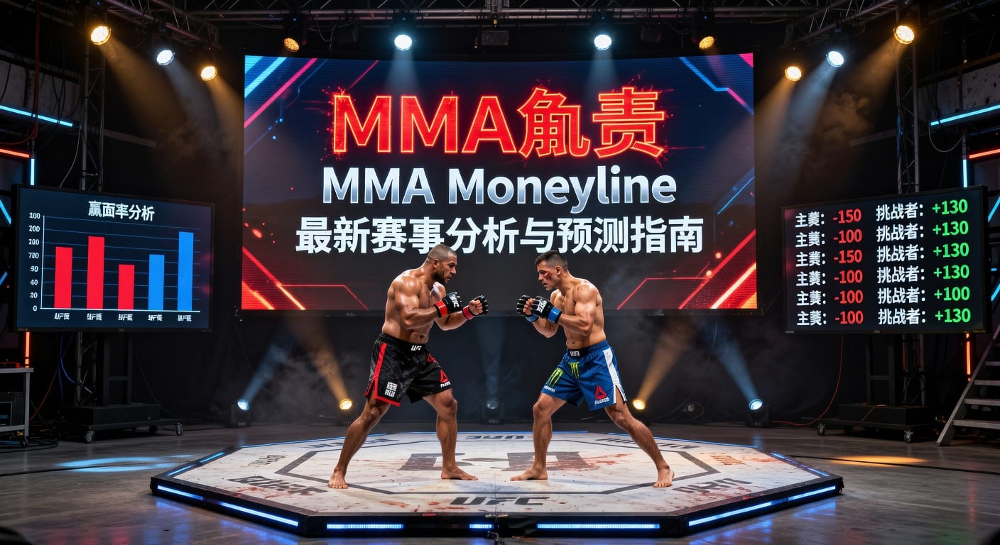 MMA胜负赔率深度解析：MMA moneyline投注策略与技巧