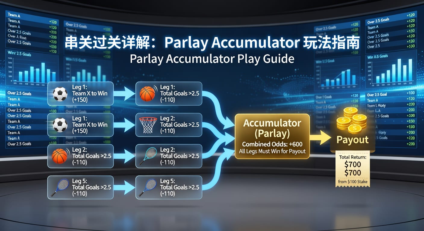 过关 parlay accumulator：体育投注策略与风险解析（2026年）