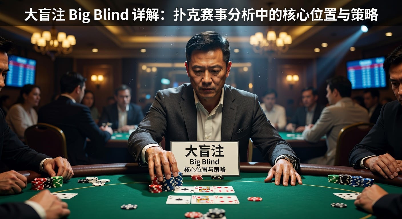 大盲注 big blind 实战解析与筹码管理