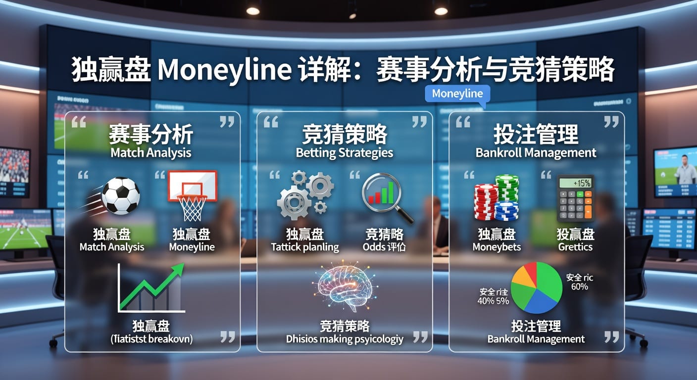 独赢盘 moneyline 全面解读：胜负判断与实战思路